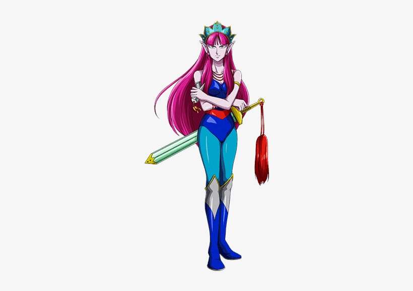 Melee Es Una Demonio Mitad Humana Que Habita En El - Dragon Ball Lady Melee, transparent png download