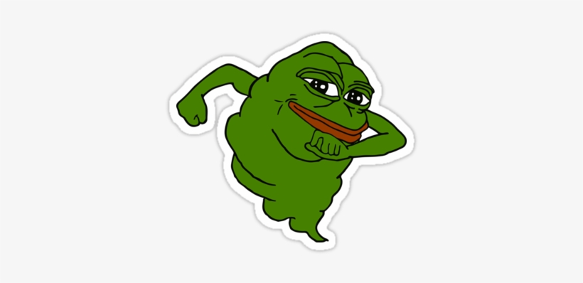 Pepe The Slimer - Pepe The Frog Moving, transparent png download