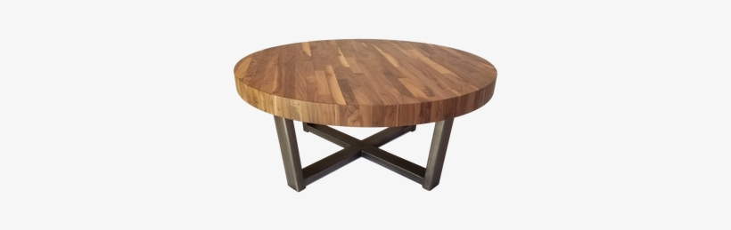 This Beautiful Hand Built Round Table Is Made From - Coffee Table, transparent png download