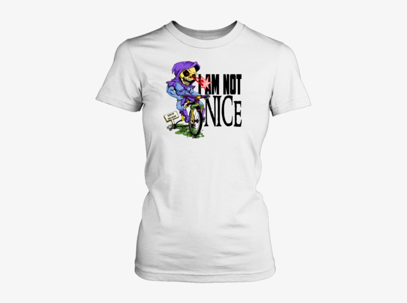 I Am Not Nice Skeletor Shirt M/f Several Colors Myaah - Pray For Las Vegas Victims Of Shooting Attack T-shirt, transparent png download