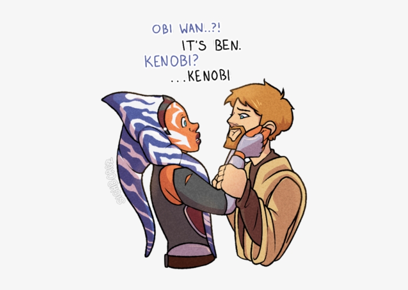 Download “it's Obi Wan Ahsoka Transparent PNG Download SeekPNG