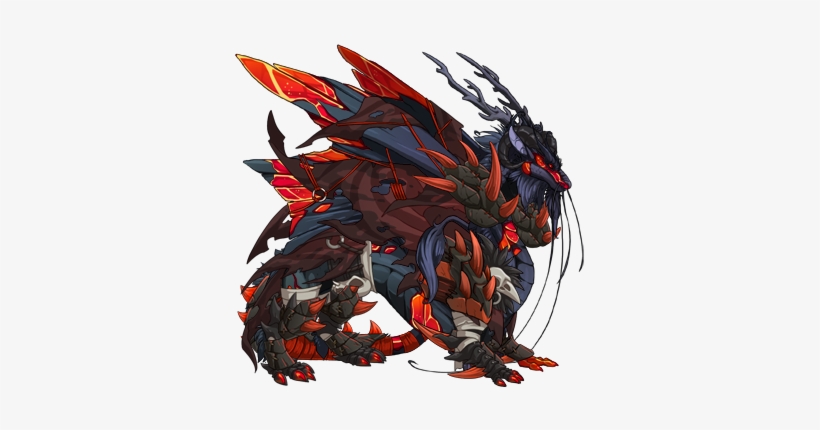 34742561 350 - Anubis Dragon, transparent png download