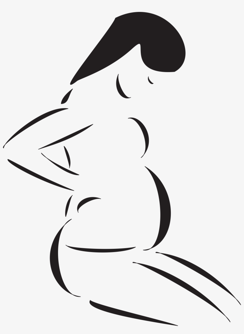 Pregnant - “ - Pain Pregnancy Png, transparent png download