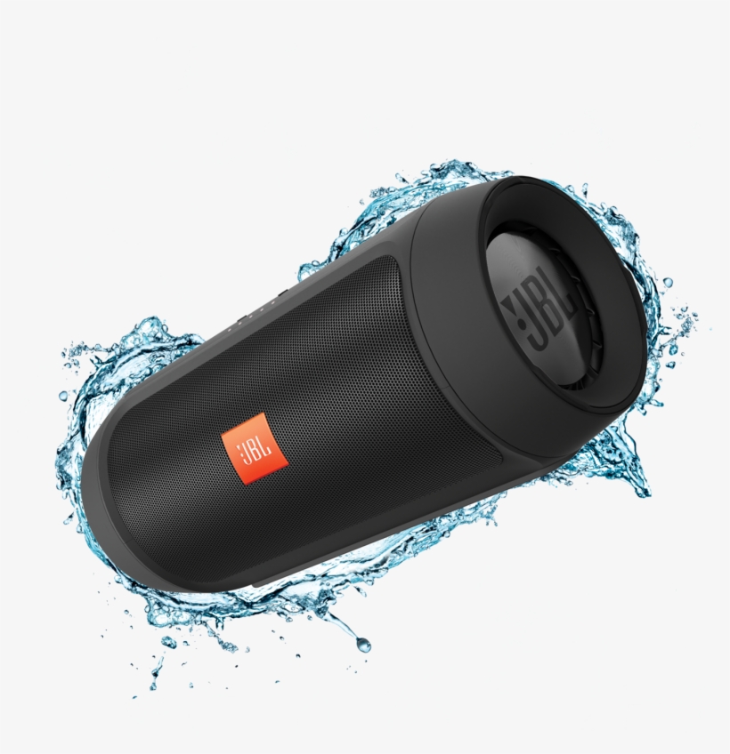 Jbl Charge 2 - Jbl Charge 2+ Splashproof Bluetooth Speaker (black), transparent png download