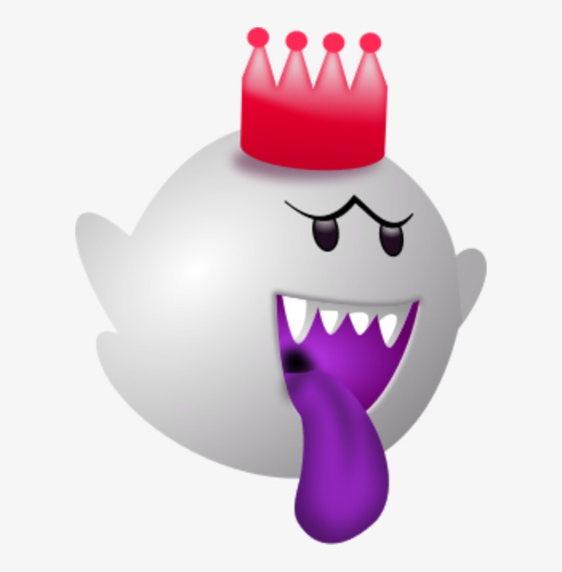 Mad Face Clip Art Free - King Boo Coloring Pages, transparent png download
