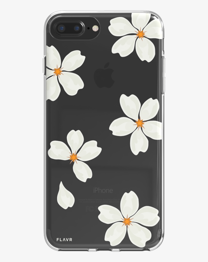 Flavr Backcover Iplate White Petals Für Iphone X, transparent png download