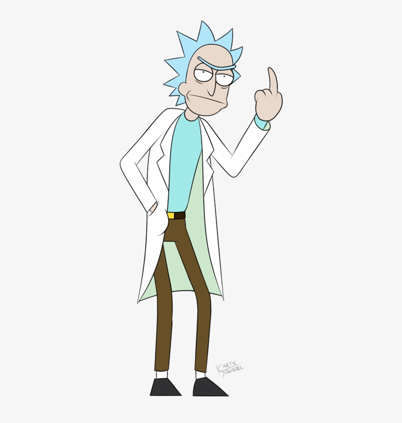 Rick Sa Burp Anchez By Squirrel245-d7rweg2 - Rick From Rick And Morty Full Body, transparent png download