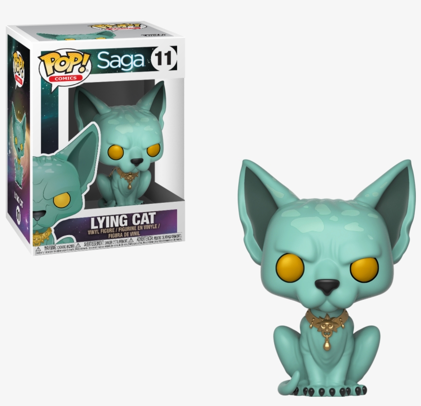 Pop Comics - Saga Lying Cat Pop, transparent png download