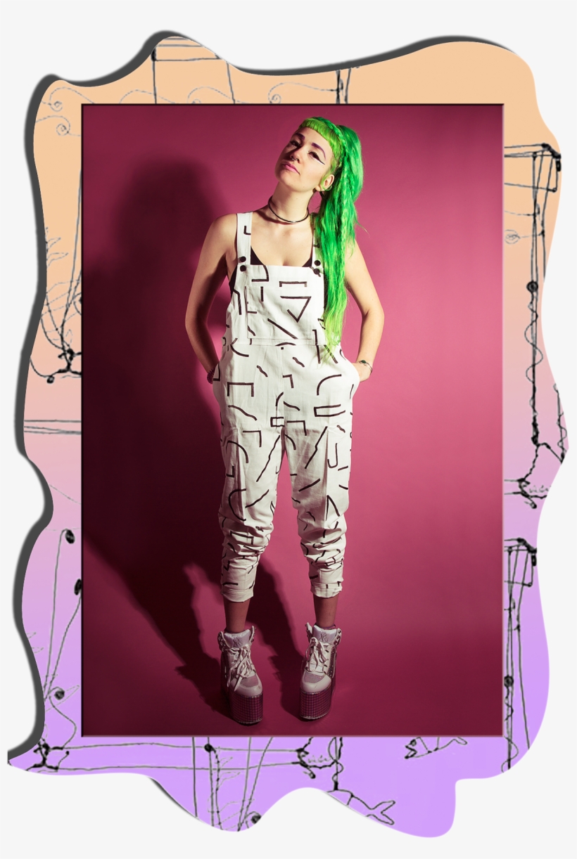 Image Of Geometric Shapes Overalls - Geometric Shape, transparent png download