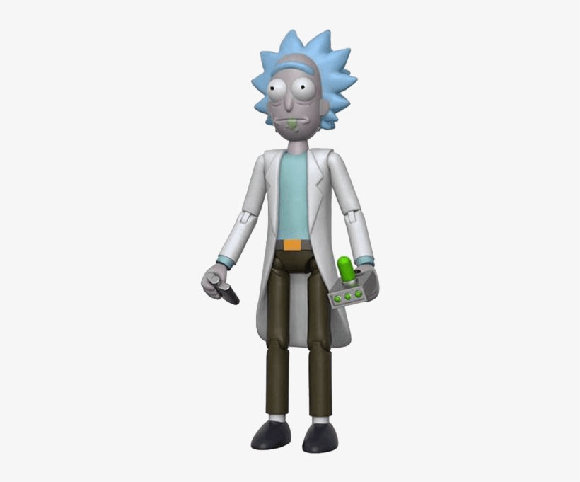 Rick & Morty - Rick Sanchez Action Figure, transparent png download