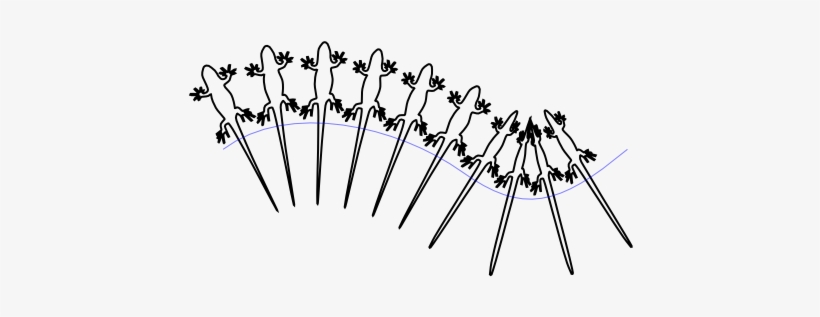 Bend Along Path Effect - Objeto A Trayecto Inkscape, transparent png download