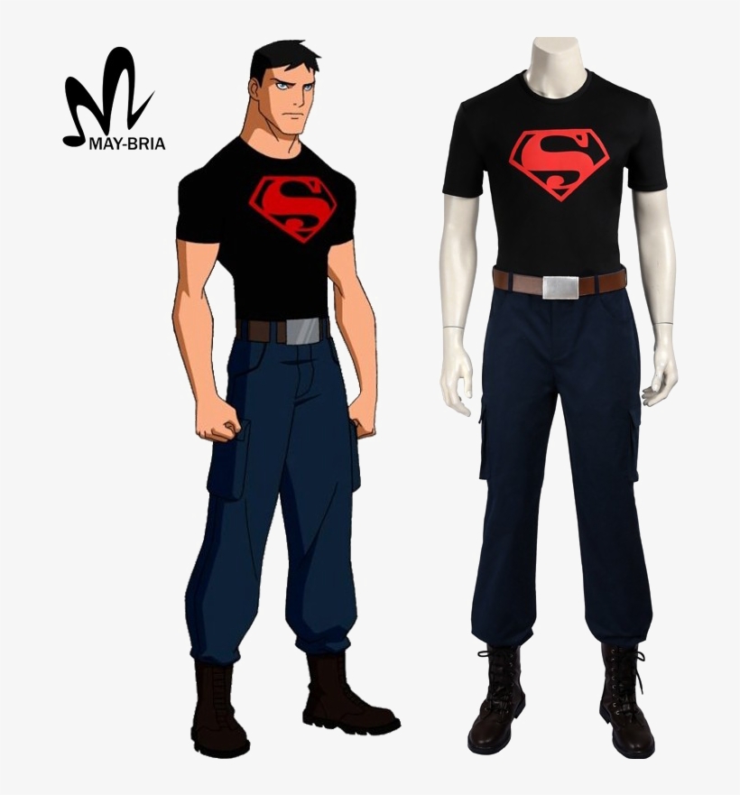 Superboy Transparent Background Png - Young Justice Superboy Cosplay, transparent png download