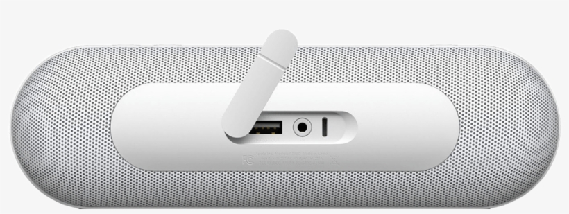 Beats Pill+ Speaker (white), transparent png download
