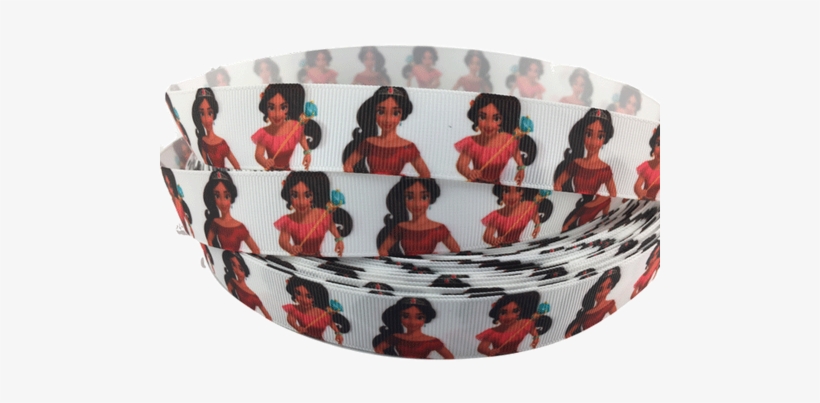 Elena Of Avalor Grosgrain Ribbons 7/8" - Audience, transparent png download