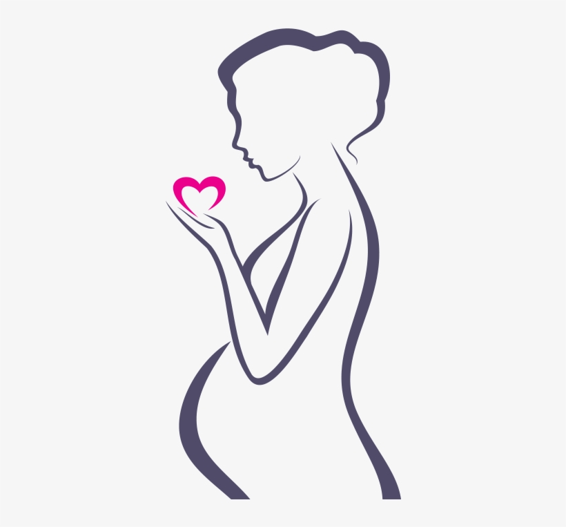 Pregnancy-care - Pregnant Art, transparent png download
