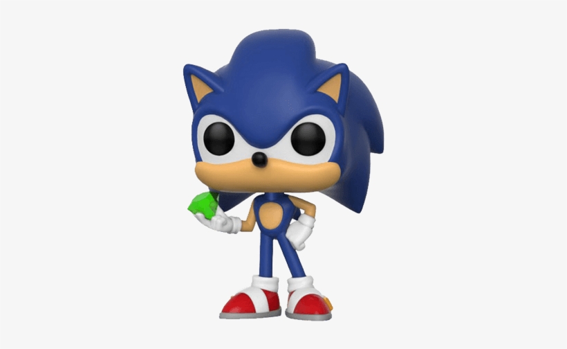 Sonic Pop With Chaos Emerald - Funko Sonic Pop, transparent png download