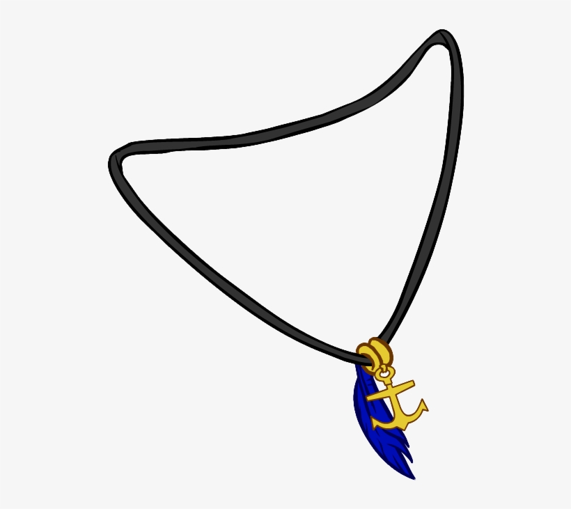 Nautical Necklace Clothing Icon Id 3161 - Club Penguin Neck Items Ids, transparent png download