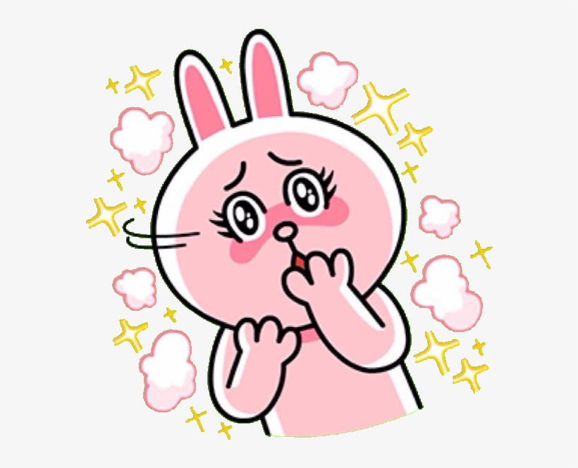 Download Line Sticker Line Sticker - Stickers Line Cony | Transparent ...