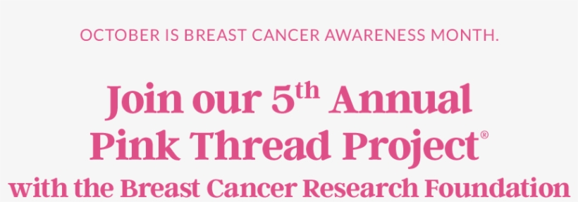 October Is Breast Cancer Awareness Month - Breast Cancer Research Foundation, transparent png download