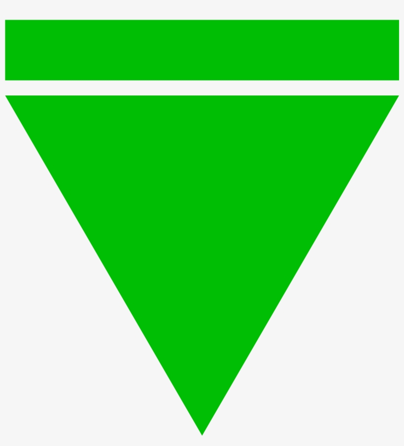 Open - Holocaust Green Triangle, transparent png download