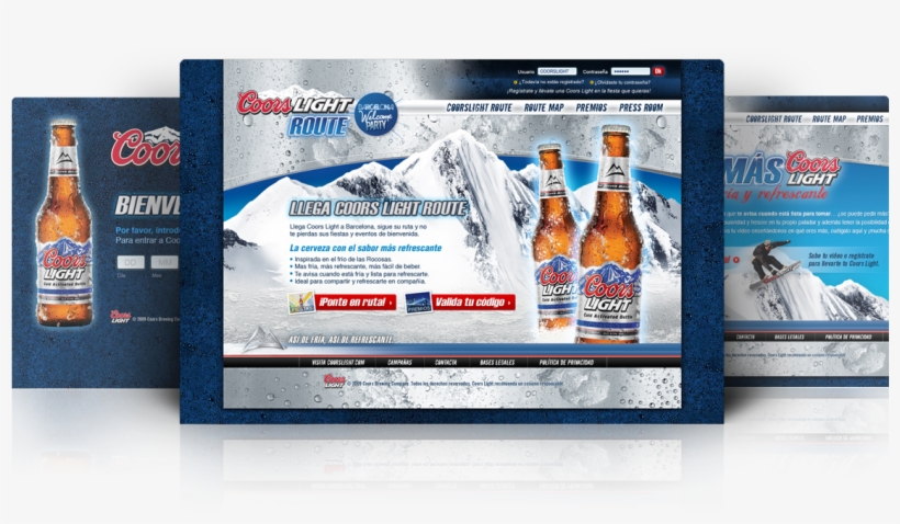 Illustrative Image - Coors Light, transparent png download