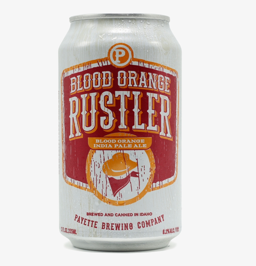 Payettebrewing Bloodorangerustler Ipa - Payette Blood Orange, transparent png download
