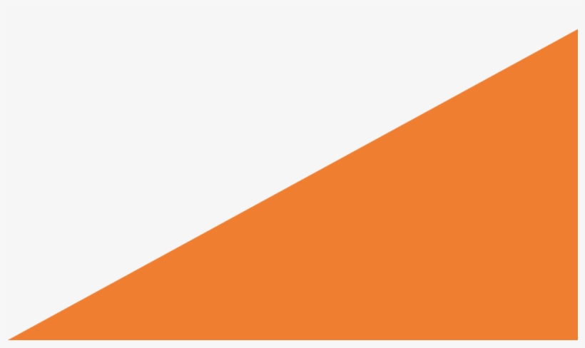 Orange Design Png Picture Black And White Library - Orange Triangle, transparent png download