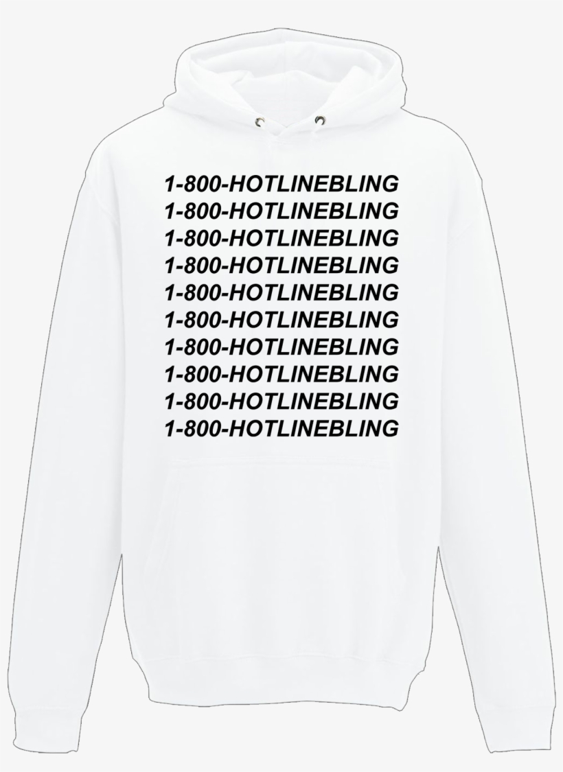 Singoutloud Hotline Bling Printed Hoodie - Hoodie, transparent png download
