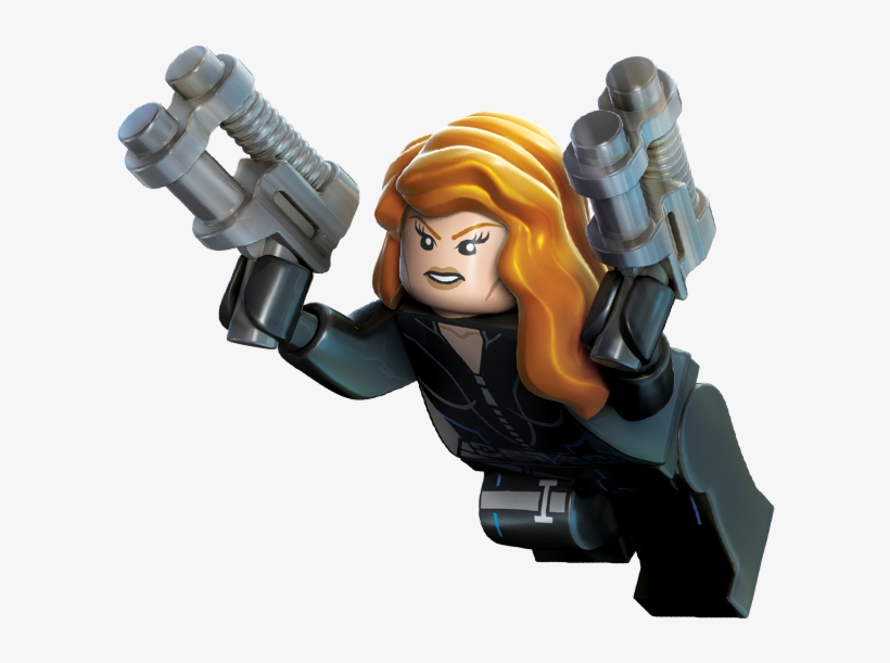 Black Widow - Lego Avengers Black Widow, transparent png download