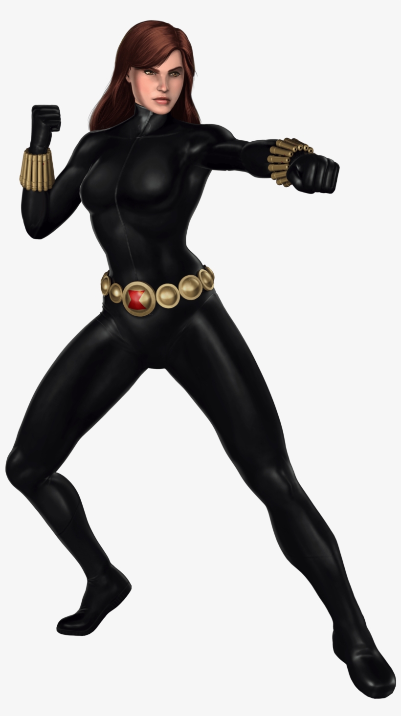 Blackwidow-min - Scarlet Witch Marvel Avengers Alliance Age Of Ultron, transparent png download