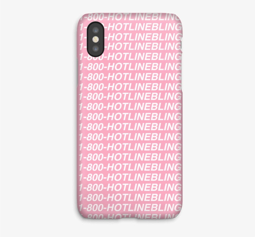A Little Drake Inspo For Some 1 800 Hotlinebling - Iphone X, transparent png download