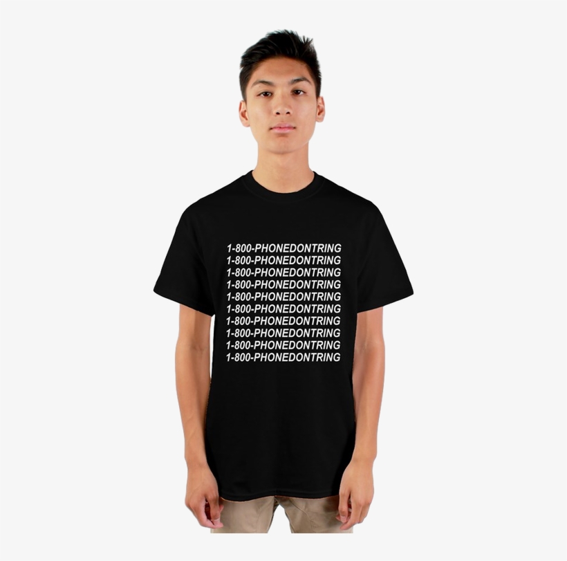 This Design Is Based Off Of Drakes " 1 800 Hotlinebling" - T-shirt, transparent png download