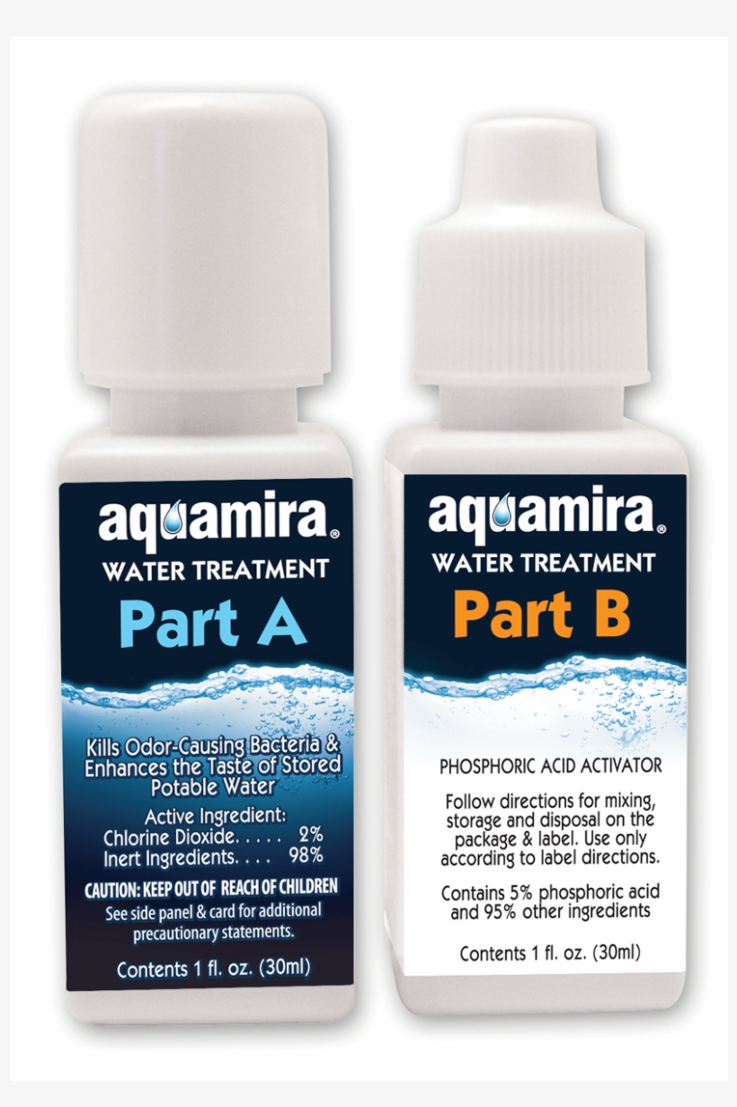 Aquamira Water Treatment Drops - Aquamira Water Treatment Drops - 1 Oz, transparent png download