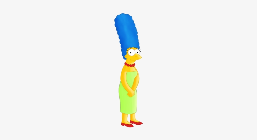 Best Free Marge Simpson Png Image - The Simpsons, transparent png download