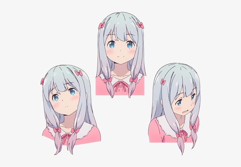 Society And Refuses To Leave Her Room If There Is Anyone - Eromanga Sensei Character Design, transparent png download