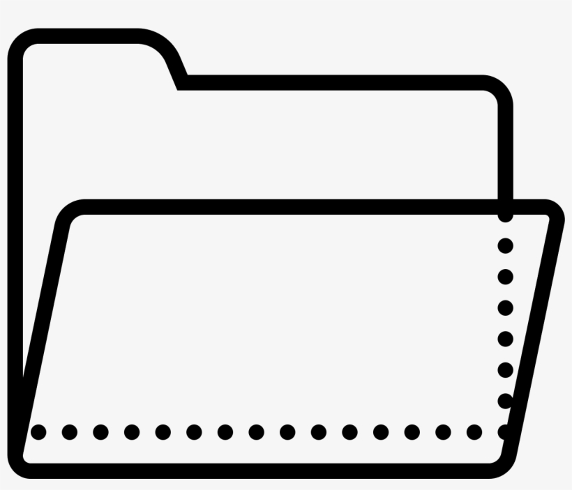 The Open Folder Icon For Pc - Icon, transparent png download
