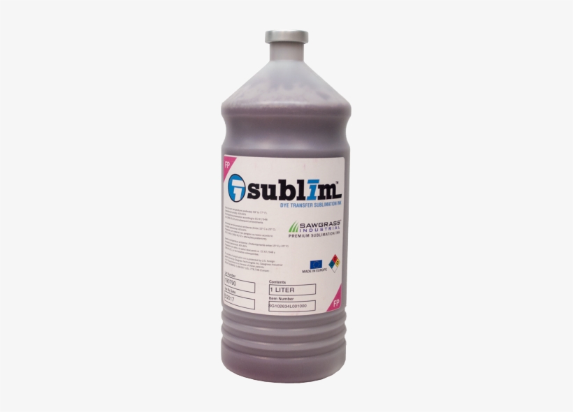 Sawgrass Sublim Fluorescent Pink 1 Liter Bulk Ink - Sawgrass Sublim Reserve Ink, transparent png download