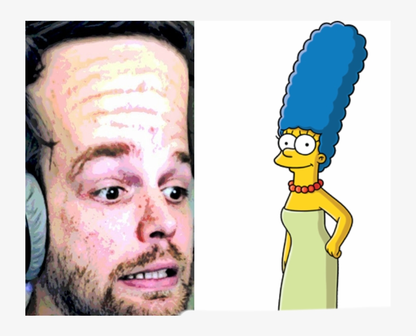 Yub Looks 90% Like Marge Simpson - Marge Simpson, transparent png download