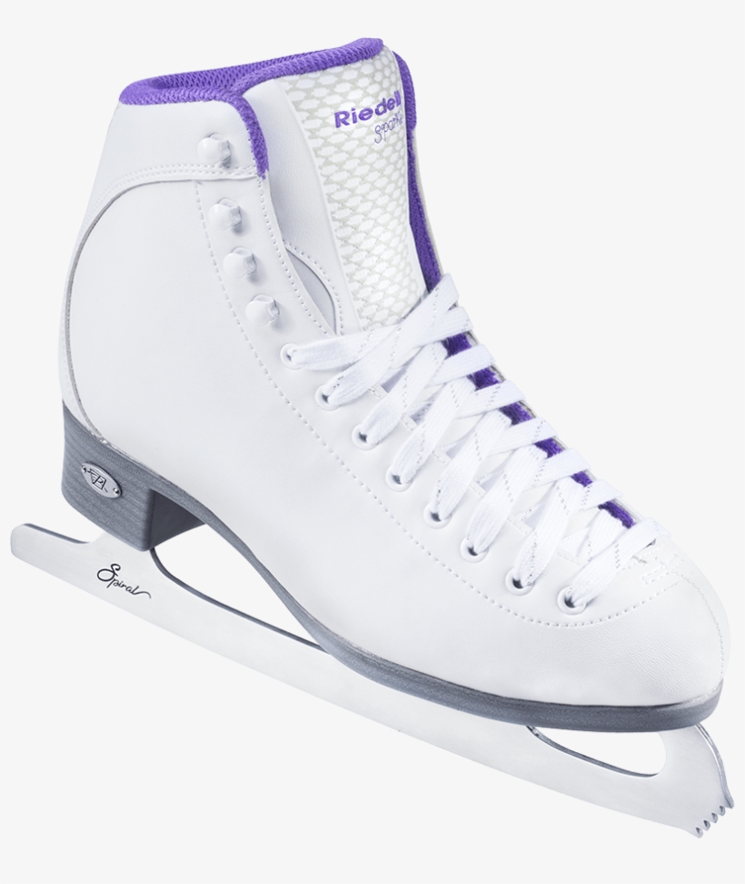 Riedell 118 Sparkle Figure Skates With Spiral Blades, transparent png download