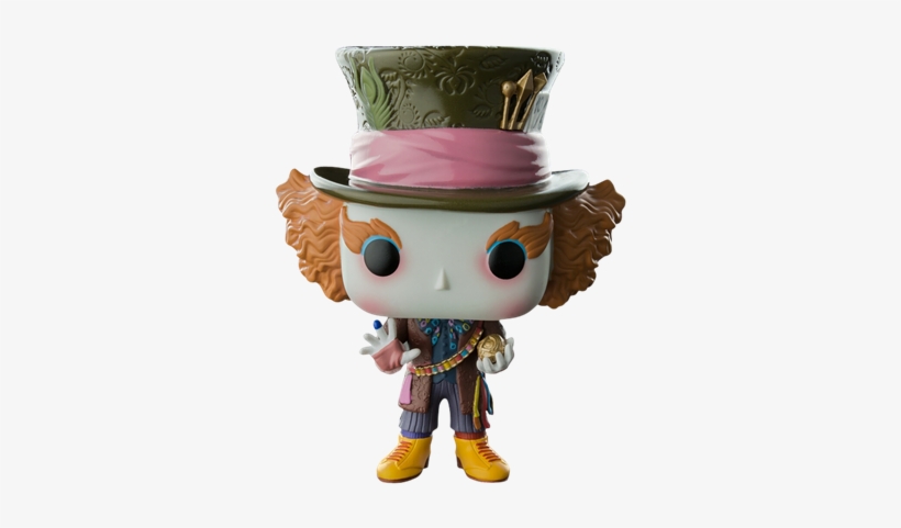 Disney Mad Hatter Icon Thumb - Funko Pop Mad Hatter, transparent png download