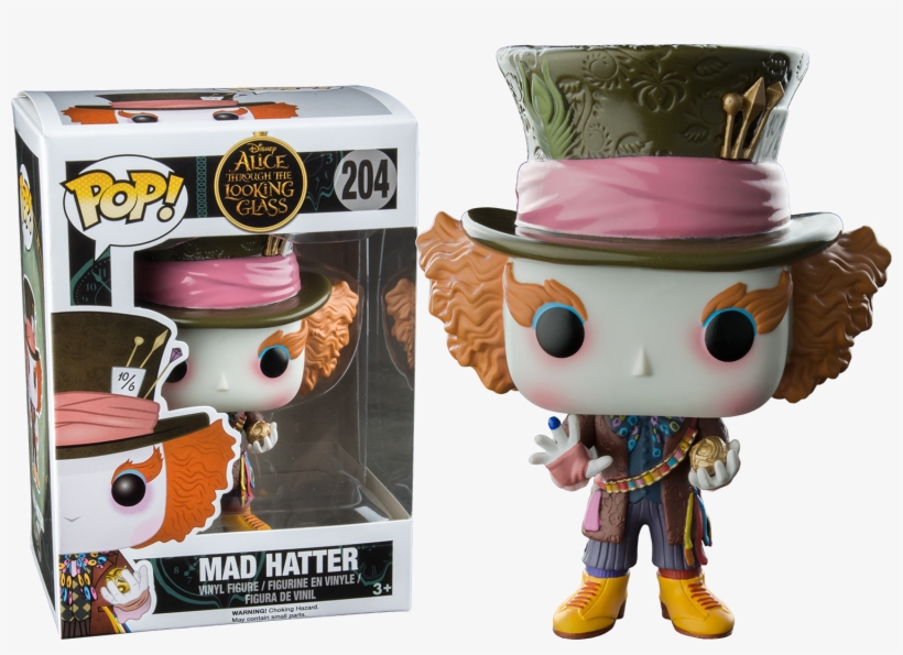 Alice - Mad Hatter Pop Vinyl, transparent png download