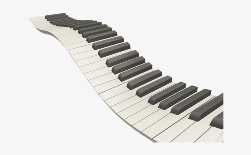 Wavy Piano Keys Png - Wavy Piano Keys, transparent png download
