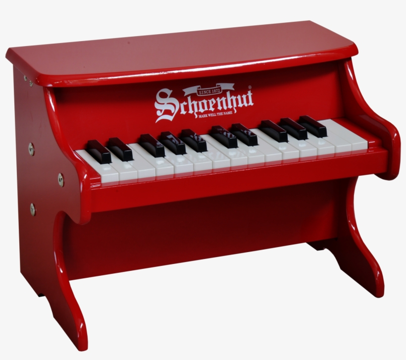Schoenhut My First Piano Ii 25-key Red - Piano, transparent png download