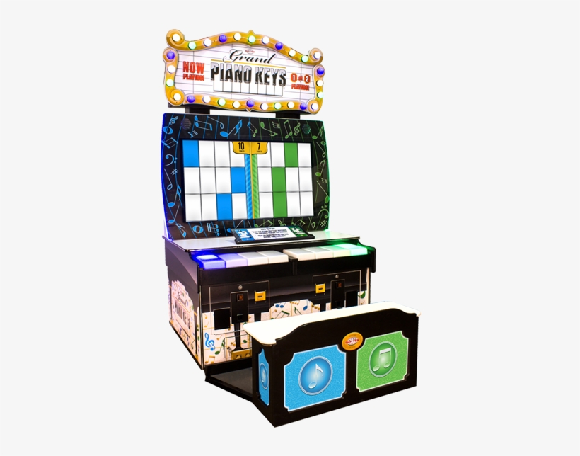 Grand Piano Keys - Piano Keys Arcade Game, transparent png download