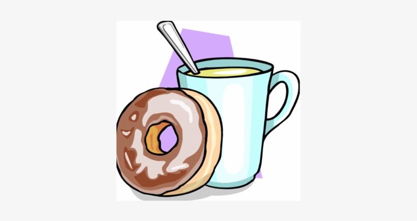 Transparent Donut Coffee - Hot Chocolate And Donuts, transparent png download