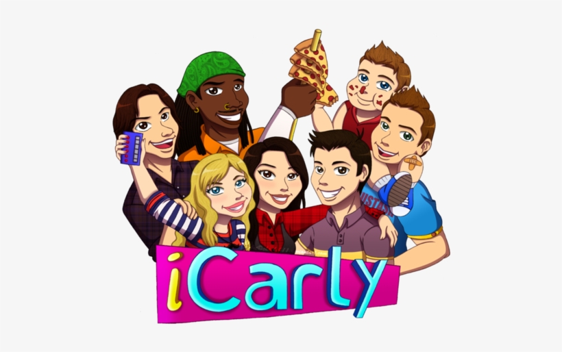 Tumblr M4kimk2enq1r89f9yo1 500 - Icarly Cartoon, transparent png download