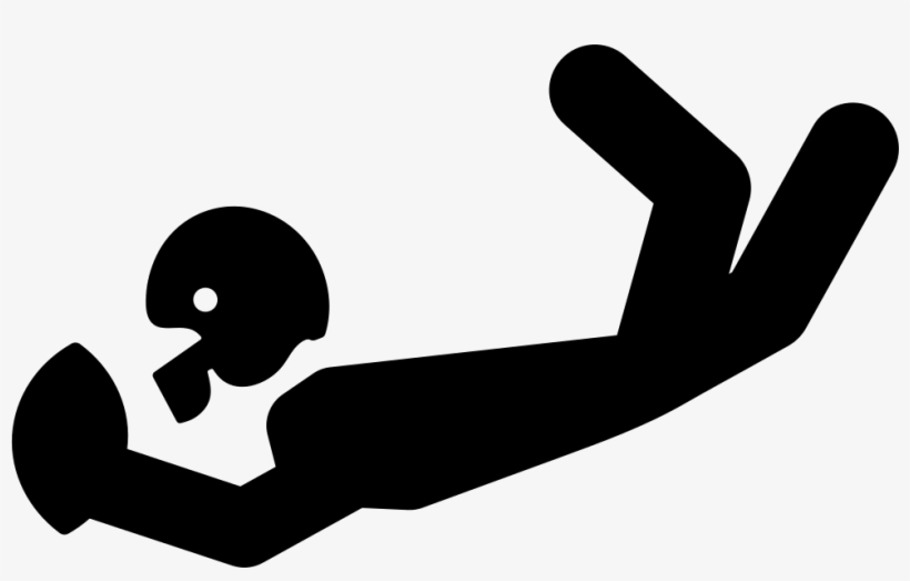 American Football Player Catching The Ball - American Football, transparent png download