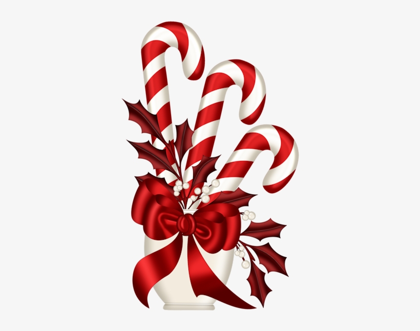 Candy Cane Christmas Kit Christmas Candy, Xmas, Vintage - Christmas Candy Cane, transparent png download