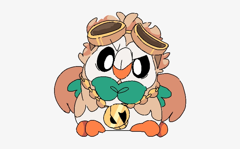 Image - Rowlet Guzma, transparent png download