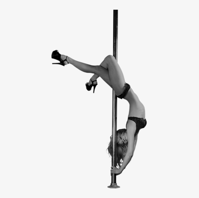 Cross Knee Release Pole Dance, transparent png download
